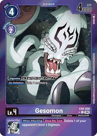 Gesomon (Limited Foil) (EX8-058 C) [Chain of Liberation]