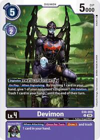 Devimon (EX8-059 U) [Chain of Liberation]
