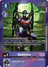 Devimon (Limited Foil) (EX8-059 U) [Chain of Liberation]