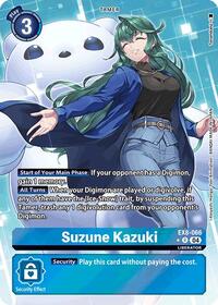 Suzune Kazuki (Alternate Art) (EX8-066 R) [Chain of Liberation]