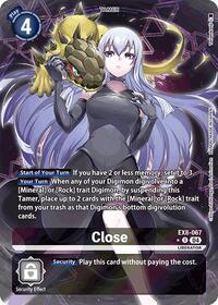 Close (Alternate Art) (EX8-067 R) [Chain of Liberation]