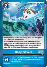 Deep Savers (Limited Foil) (EX8-068 U) [Chain of Liberation]