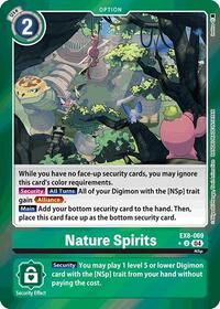 Nature Spirits (Limited Foil) (EX8-069 U) [Chain of Liberation]