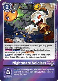 Nightmare Soldiers (Limited Foil) (EX8-071 U) [Chain of Liberation]