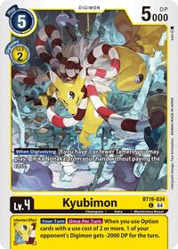Kyubimon (BT19-034 C) [Release Special Booster 2.5]