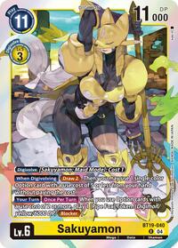 Sakuyamon (BT19-040 R) [Release Special Booster 2.5]