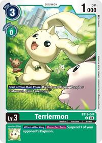 Terriermon (BT19-044 U) [Release Special Booster 2.5]