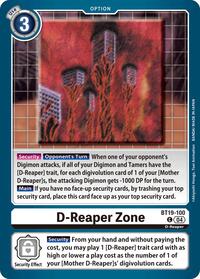 D-Reaper Zone (BT19-100 C) [Release Special Booster 2.5]