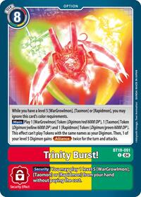 Trinity Burst! (BT19-091 C) [Release Special Booster 2.5]