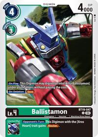 Ballistamon (BT19-047 C) [Release Special Booster 2.5]