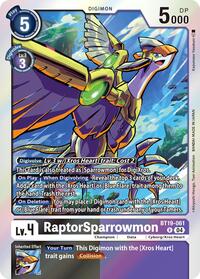 RaptorSparrowmon (BT19-061 R) [Release Special Booster 2.5]