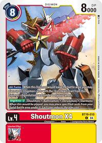 Shoutmon X4 (BT19-010 C) [Release Special Booster 2.5]