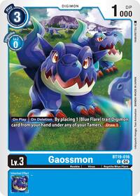 Gaossmon (BT19-016 C) [Release Special Booster 2.5]