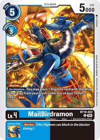 MailBirdramon (BT19-022 C) [Release Special Booster 2.5]