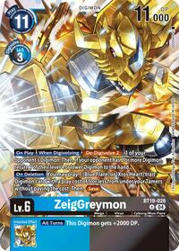 ZeigGreymon (BT19-026 R) [Release Special Booster 2.5]