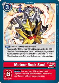 Meteor Rock Soul (BT19-090 C) [Release Special Booster 2.5]