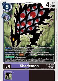 Shademon (BT19-068 U) [Release Special Booster 2.5]
