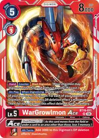 WarGrowlmon ACE (BT19-011 SR) [Release Special Booster 2.5]