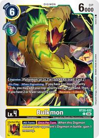 Bulkmon (BT20-032 C) [Release Special Booster 2.5]