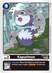 Kapurimon (BT20-005 C) [Release Special Booster 2.5]