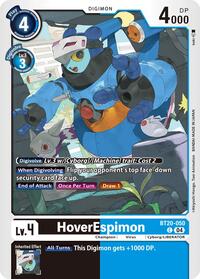 HoverEspimon (BT20-050 C) [Release Special Booster 2.5]