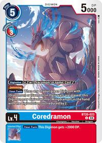 Coredramon - BT20-023 (BT20-023 C) [Release Special Booster 2.5]