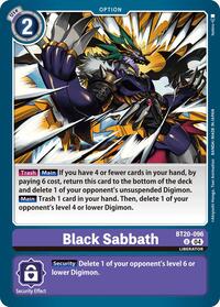 Black Sabbath (BT20-096 U) [Release Special Booster 2.5]