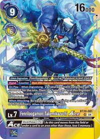 Fenriloogamon: Takemikazuchi ACE (BT20-081 SR) [Release Special Booster 2.5]