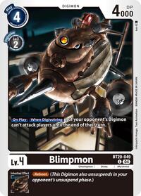 Blimpmon (BT20-049 C) [Release Special Booster 2.5]