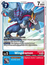 Wingdramon (BT20-025 U) [Release Special Booster 2.5]