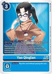 Yao Qinglan (Store Tournament 2025 Vol.1 Participation Pack) (P-168 P) [Digimon Promotion Cards]