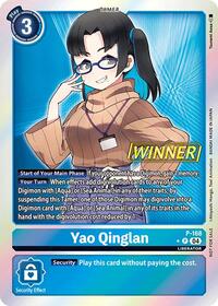 Yao Qinglan (Store Tournament 2025 Vol.1 Winner Pack) (P-168 P) [Digimon Promotion Cards]
