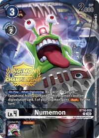 Numemon (Championship 2024 Tamers Pack) (BT14-058 R) [Blast Ace]