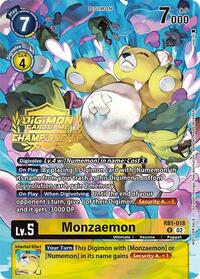 Monzaemon (Championship 2024 Tamers Pack) (RB1-018 R) [Resurgence Booster]