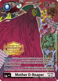 Mother D-Reaper (Championship 2024 Tamers Pack) (EX2-007 R) [Digital Hazard]