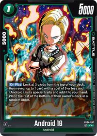 Android 18 (Tournament Pack 05) (FB04-057) [Tournament and Championship Promos]