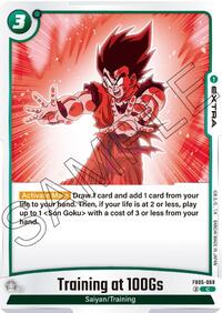 Training at 100Gs (FB05-069) [New Adventure]