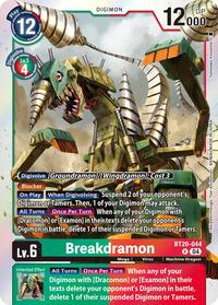 Breakdramon (BT20-044 R) [Release Special Booster 2.5]