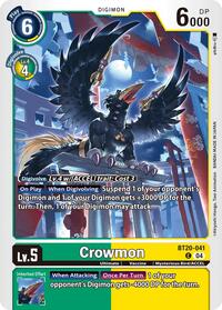Crowmon (BT20-041 C) [Release Special Booster 2.5]