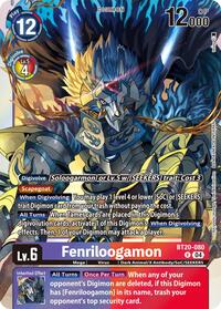 Fenriloogamon (BT20-080 R) [Release Special Booster 2.5]
