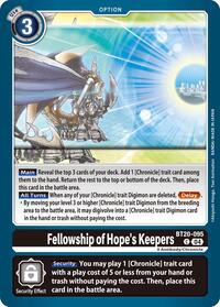 Fellowship of Hope's Keepers (BT20-095 C) [Release Special Booster 2.5]