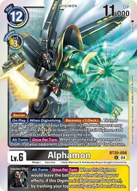 Alphamon (BT20-056 R) [Release Special Booster 2.5]