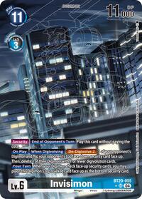 Invisimon (Alternate Art) (BT20-055 SR) [Release Special Booster 2.5]