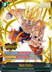 Son Goku - FP-034 (Release Event Winner) (FP-034) [Fusion World Promotion Cards and Packs]