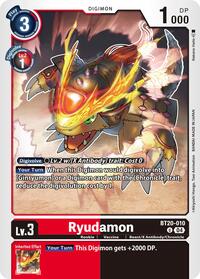 Ryudamon (BT20-010 U) [Release Special Booster 2.5]