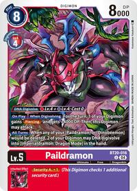 Paildramon (BT20-016 U) [Release Special Booster 2.5]