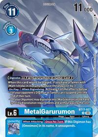 MetalGarurumon (Omnimon Binder Set) (BT17-027 R) [Secret Crisis]