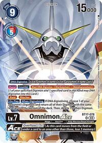 Omnimon ACE (Omnimon Binder Set) (BT17-078 SR) [Secret Crisis]