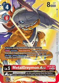 MetalGreymon ACE (Omnimon Binder Set) (BT14-014 SR) [Blast Ace]