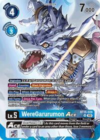 WereGarurumon ACE (Omnimon Binder Set) (BT15-026 SR) [Exceed Apocalypse]